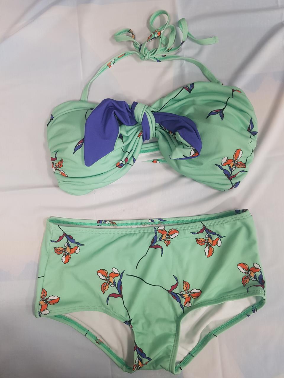 홀터넥 와이어 비키니