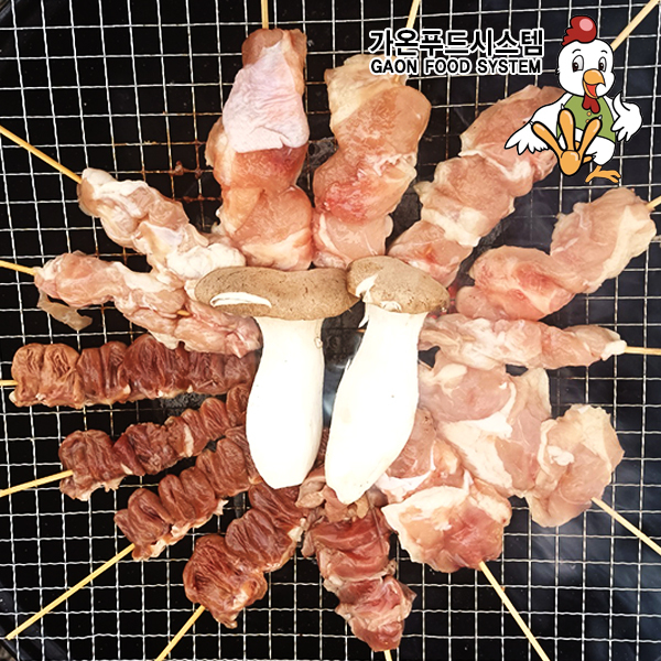 국내산 닭목살꼬치 200g,800g꼬치