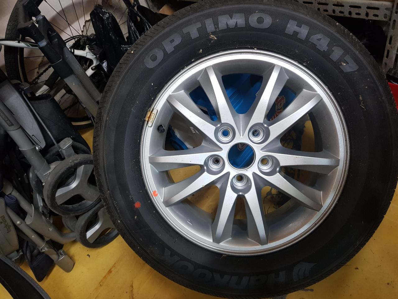 그랜져 티지 휠타이어