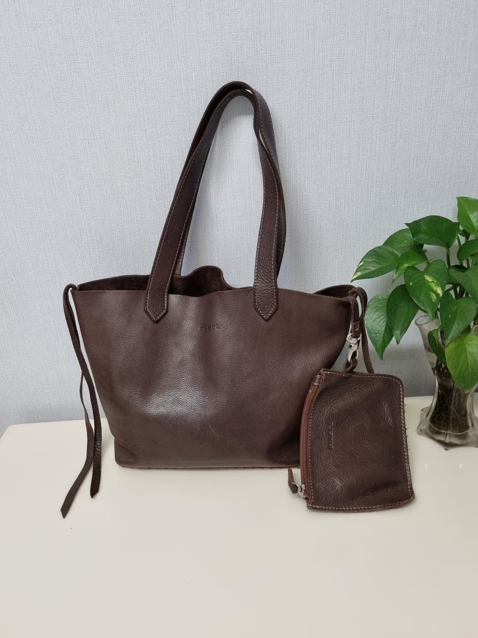 lnxert  천연가죽 숄더가방