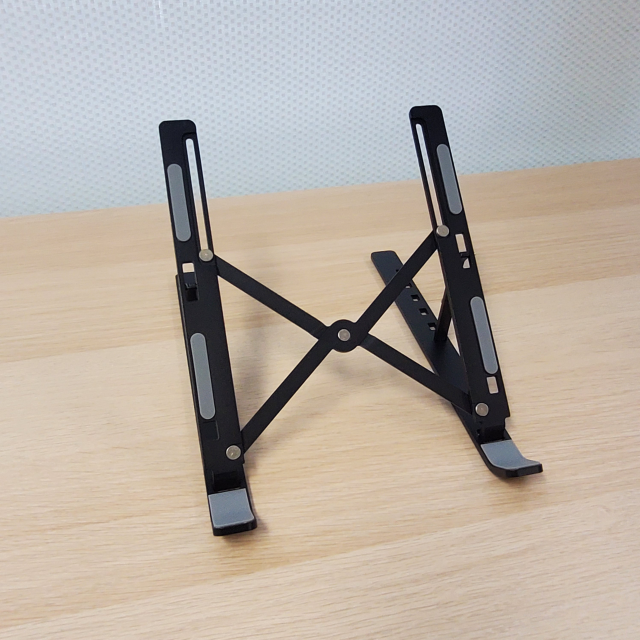 휴대용 접이식 알루미늄 노트북 거치대 받침대 스탠드