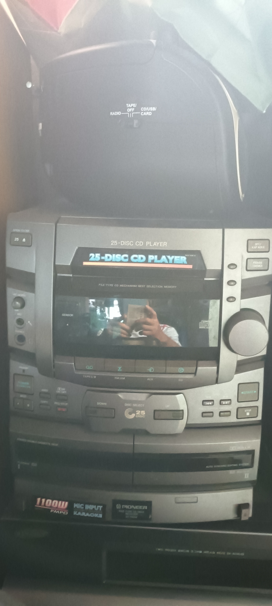 파이오니아 25-disc cd player/고장품