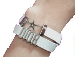 정품 디올 코스메틱 화이트팔찌 새상품 미개봉