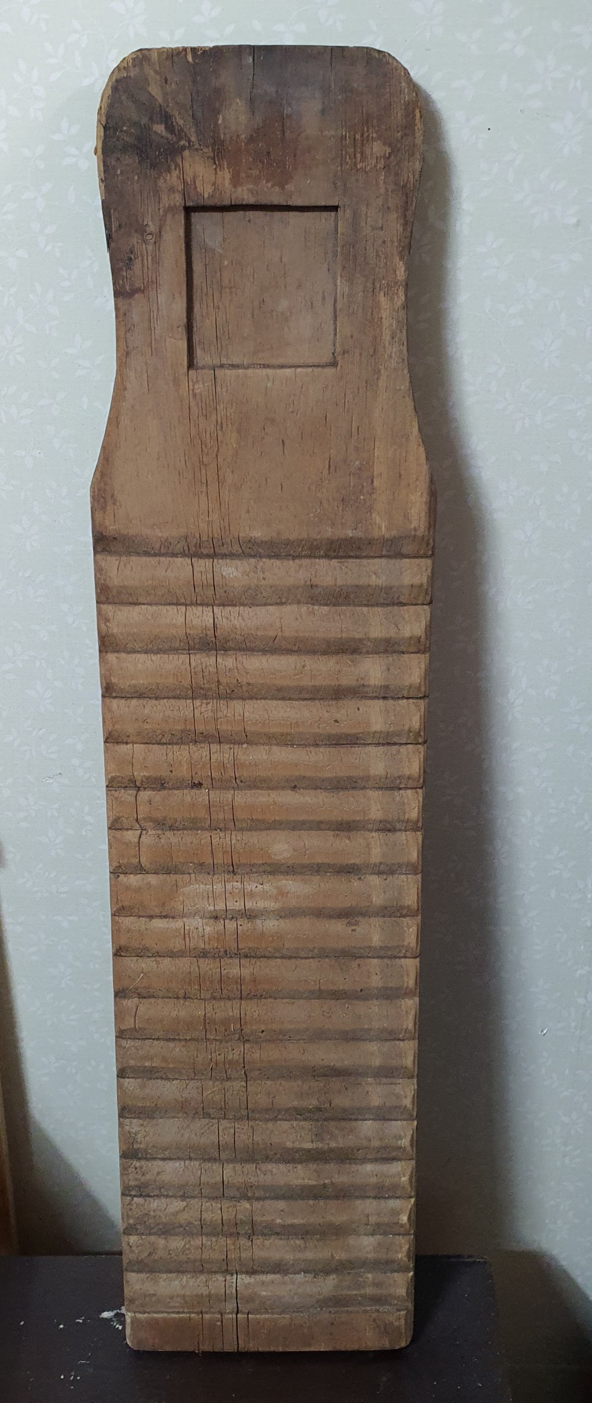 옛날 나무 빨래판