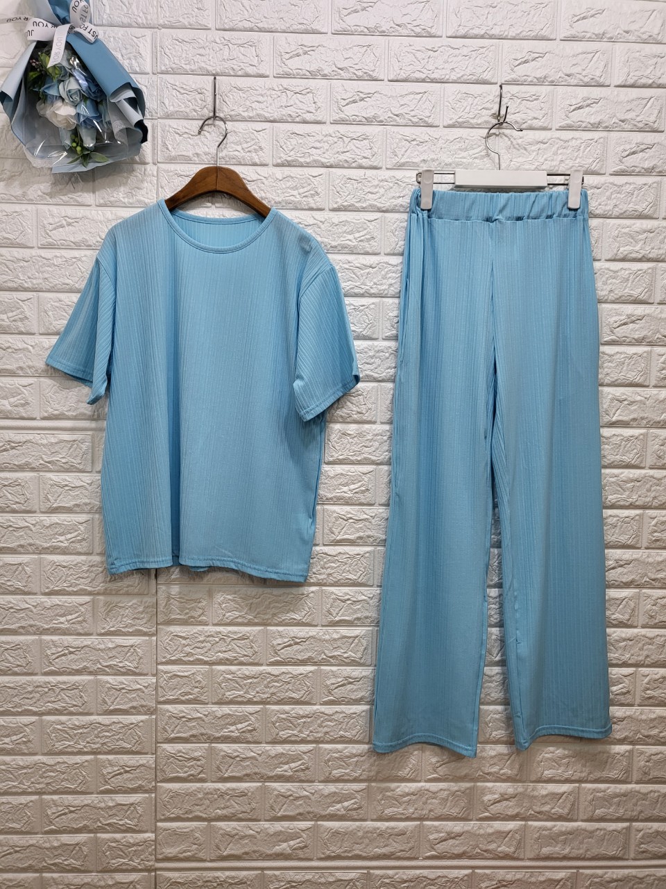 까실 쿨소재 스판상하셋트(프리)