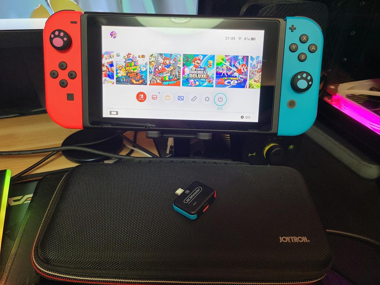 [택포] 닌텐도스위치 256g 커펌