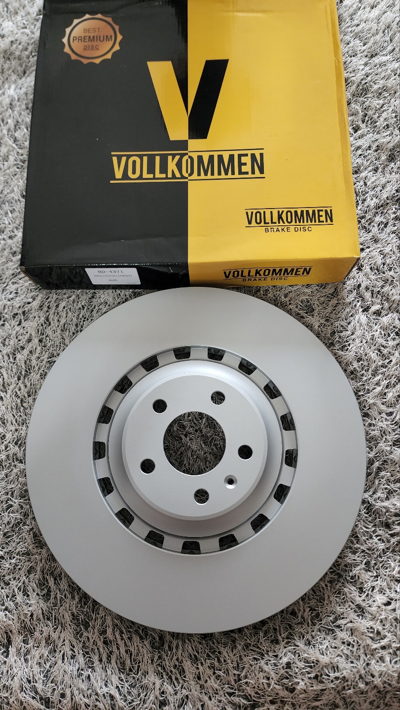 아우디 A8 S8 Q5 SQ5 브레이크프론트디스크 4H0615301AA