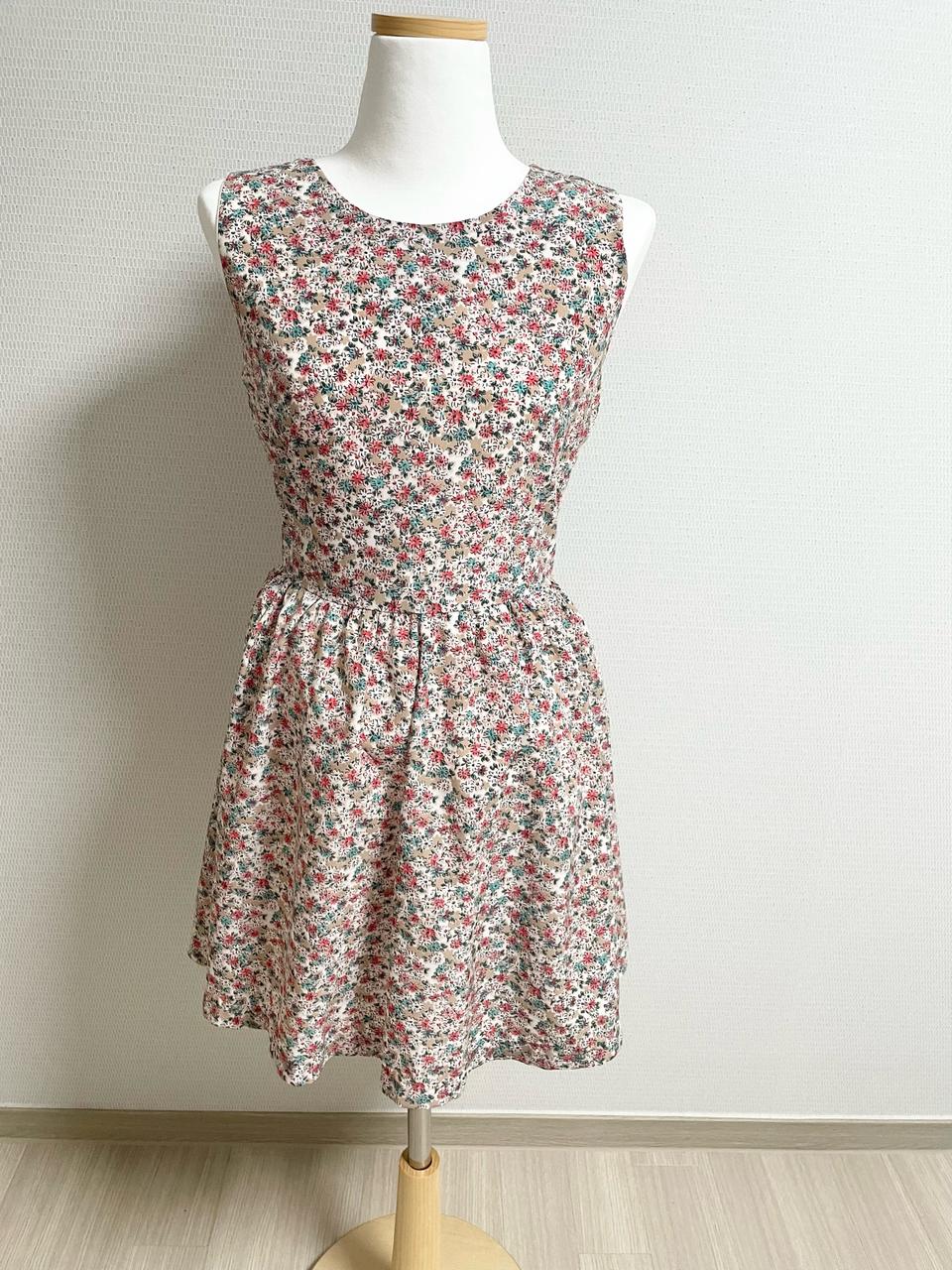 여성나시원피스 꽃 여름 국산