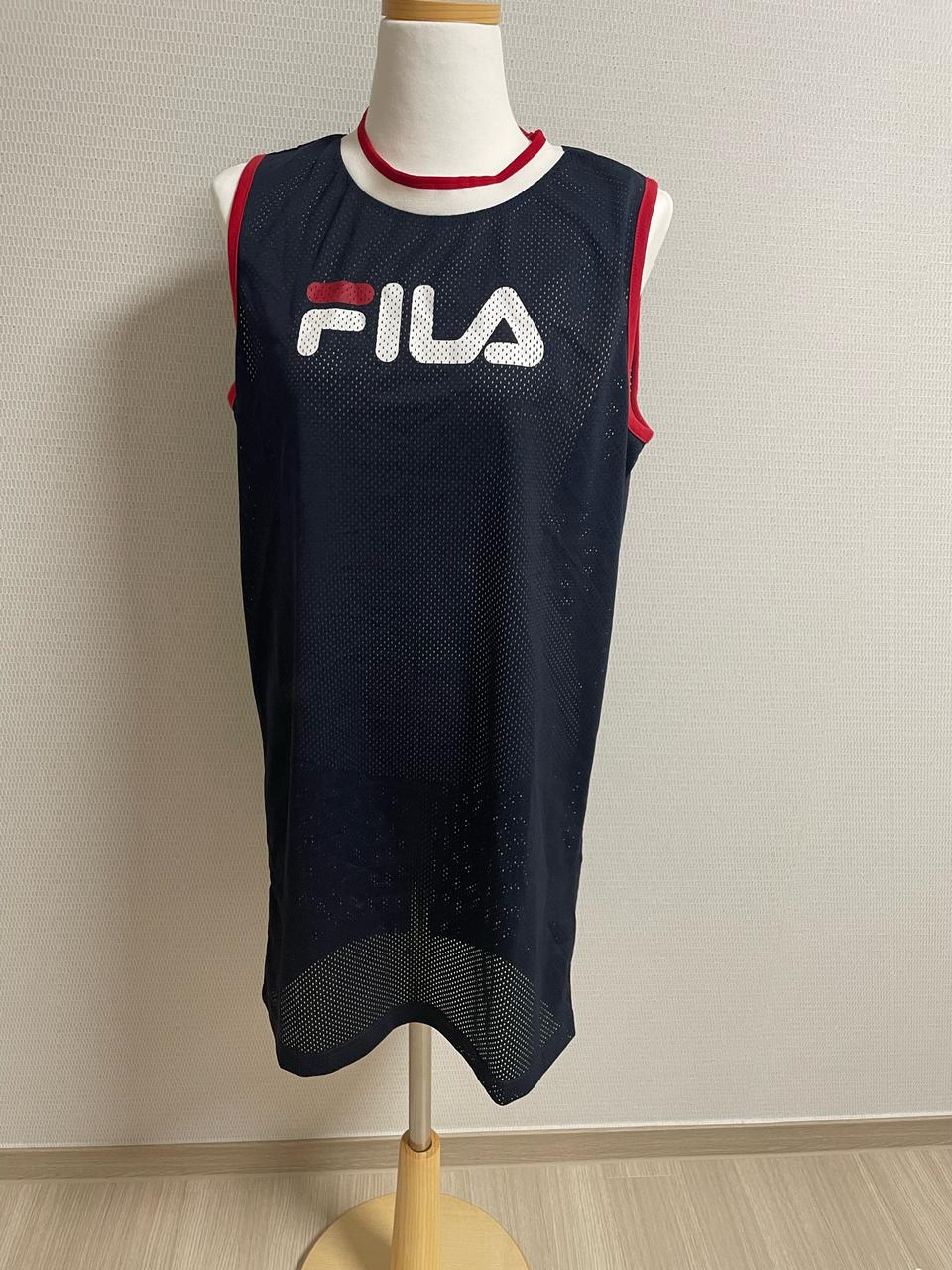 휠라스포츠 나시 원피스 s 새제품