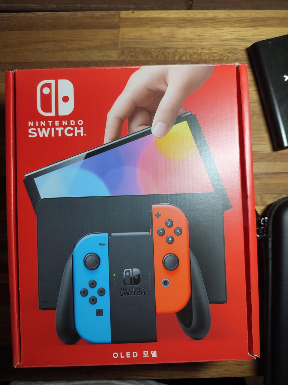 닌텐도스위치 OLED (네온) 택포!