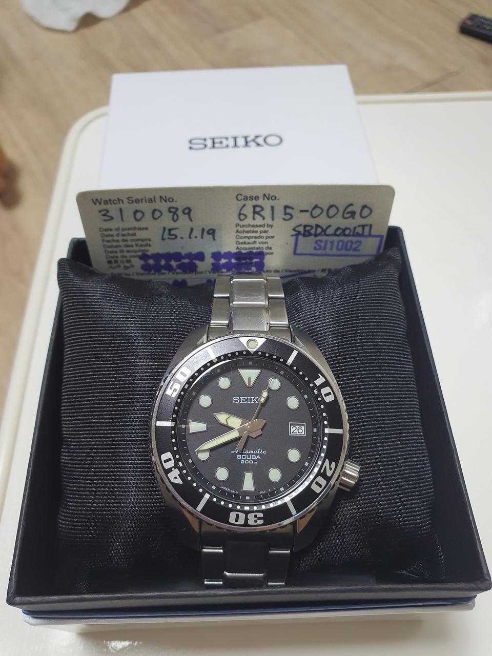 세이코 sbdc001 오토매틱 시계