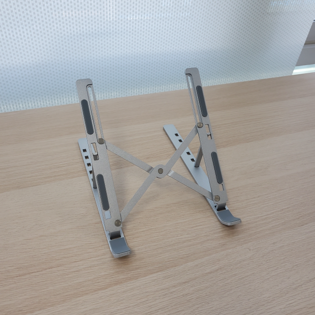 휴대용 접이식 알루미늄 노트북 거치대 받침대 스탠드