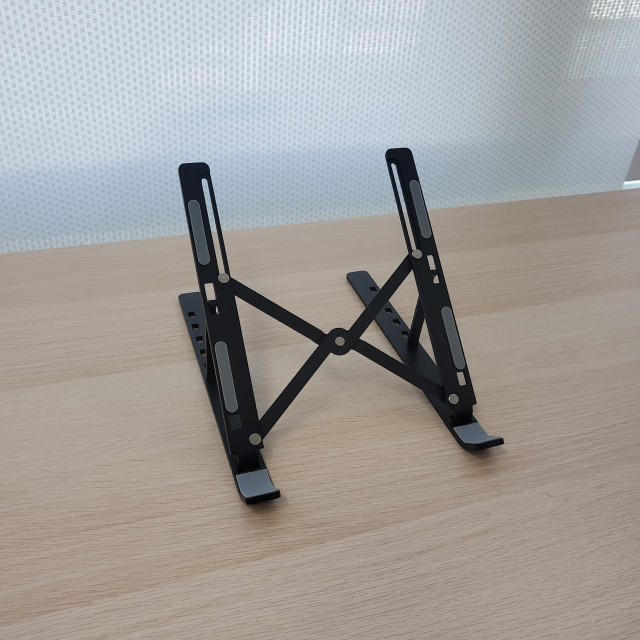 휴대용 접이식 알루미늄 노트북 거치대 받침대 스탠드