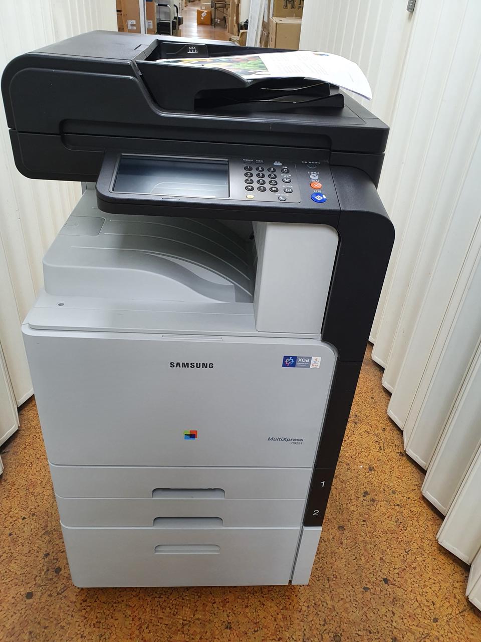 삼성 칼라복사기