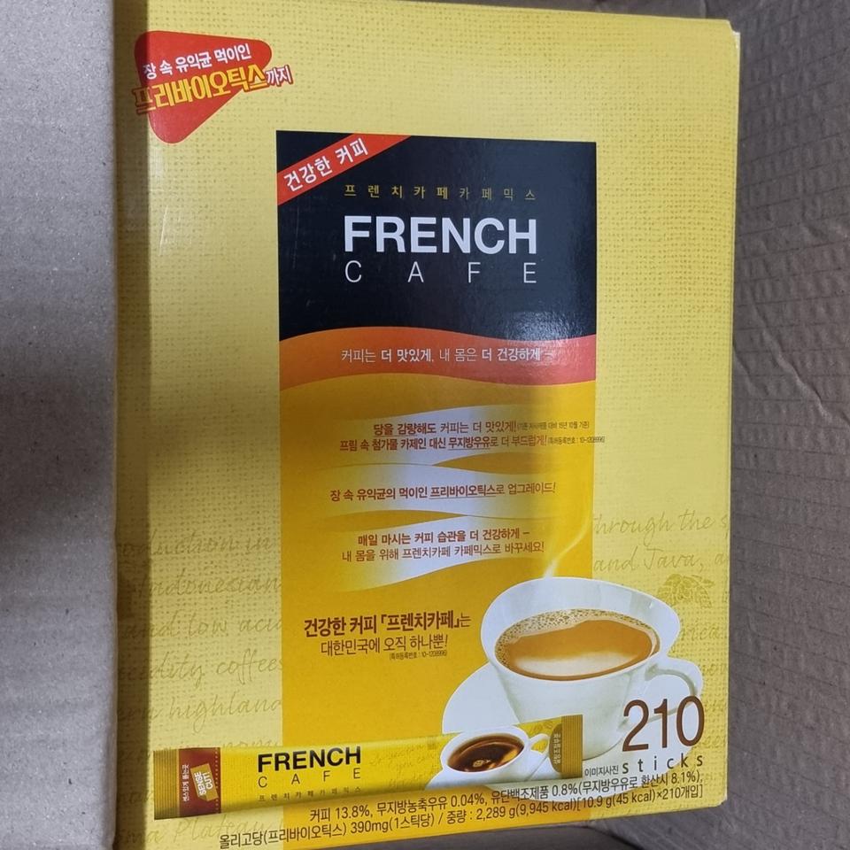 프렌치카페 카페믹스 210T 1박스 새상품