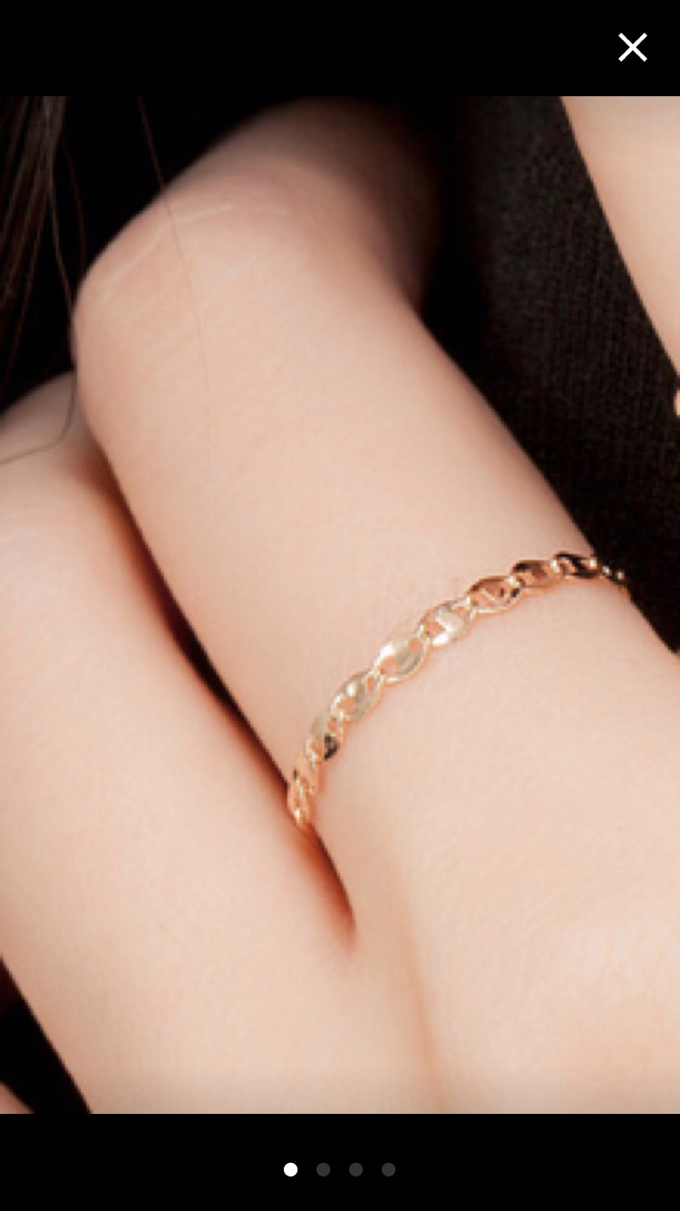 14k 체인반지/ 새제품