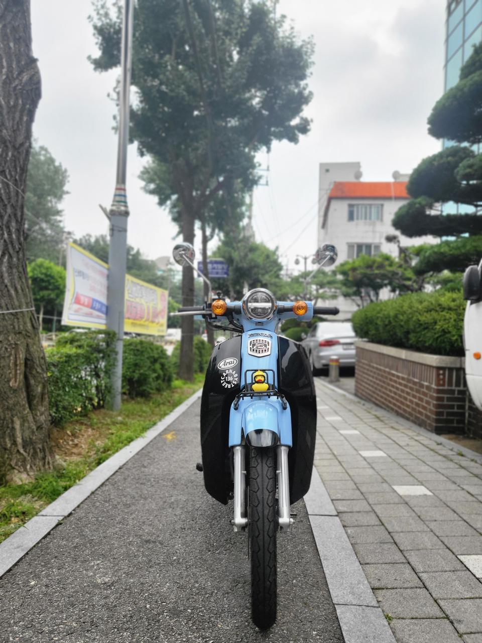 19년형 혼다 " 슈퍼커브 " 클래식 바이크 , 특 A급 차량 판매중