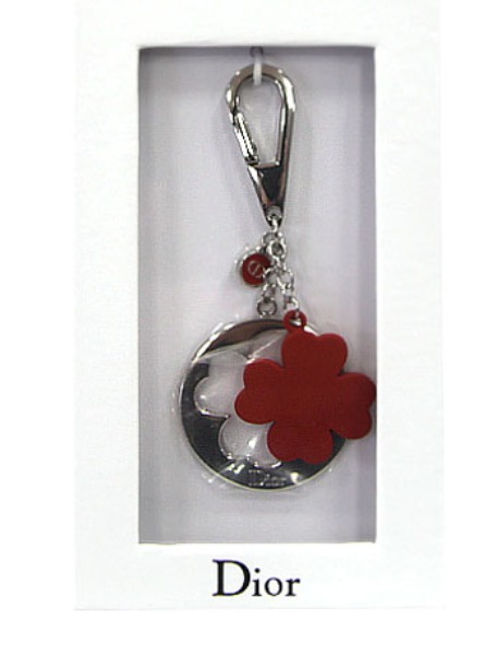 정품 디올화장품 레드 키링.열쇠고리 새제품 미개봉