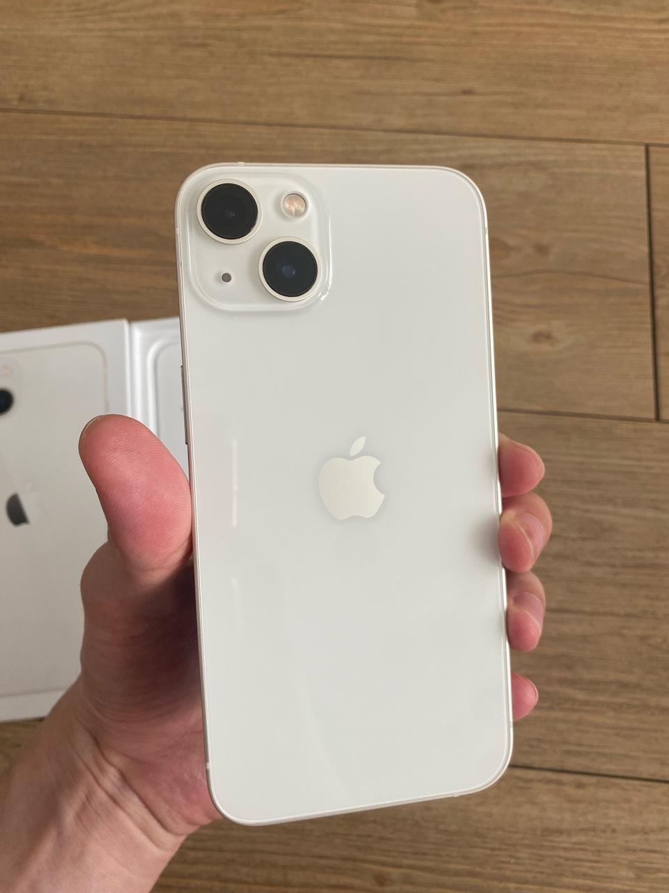 아이폰13 256 스타라이트 100%