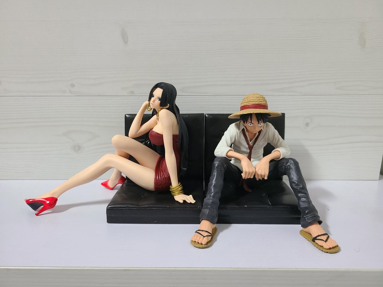 원피스 피규어 CXC 루피+핸콕