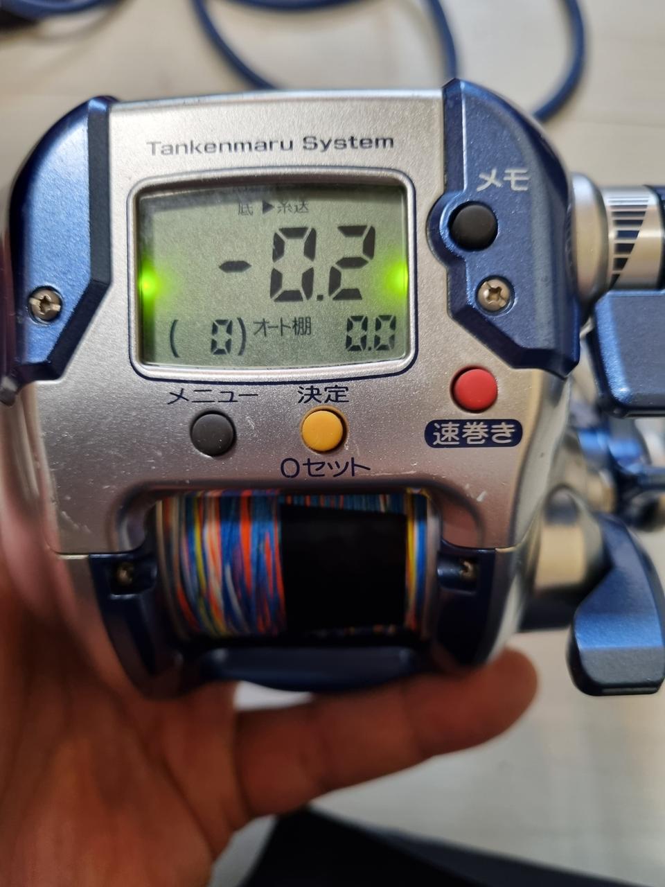 시마노 1000h 전동릴 + 일제8합2호 300m