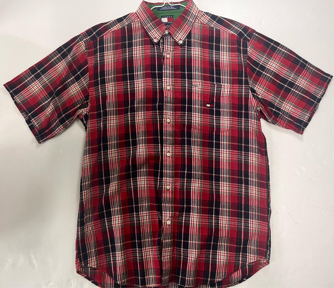 타미힐피거 체크남방