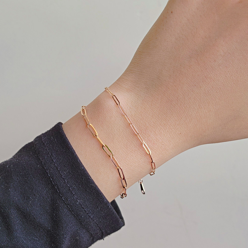 싸지컬클립 체인 팔찌/발찌(새상품)