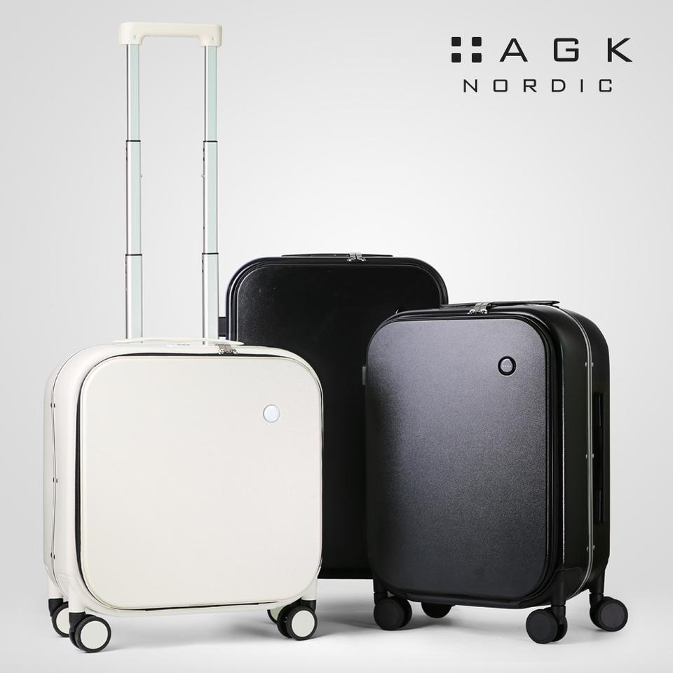 [미개봉 새제품] AGK 월드투어리스트 기내용 캐리어 18인치(블랙)
