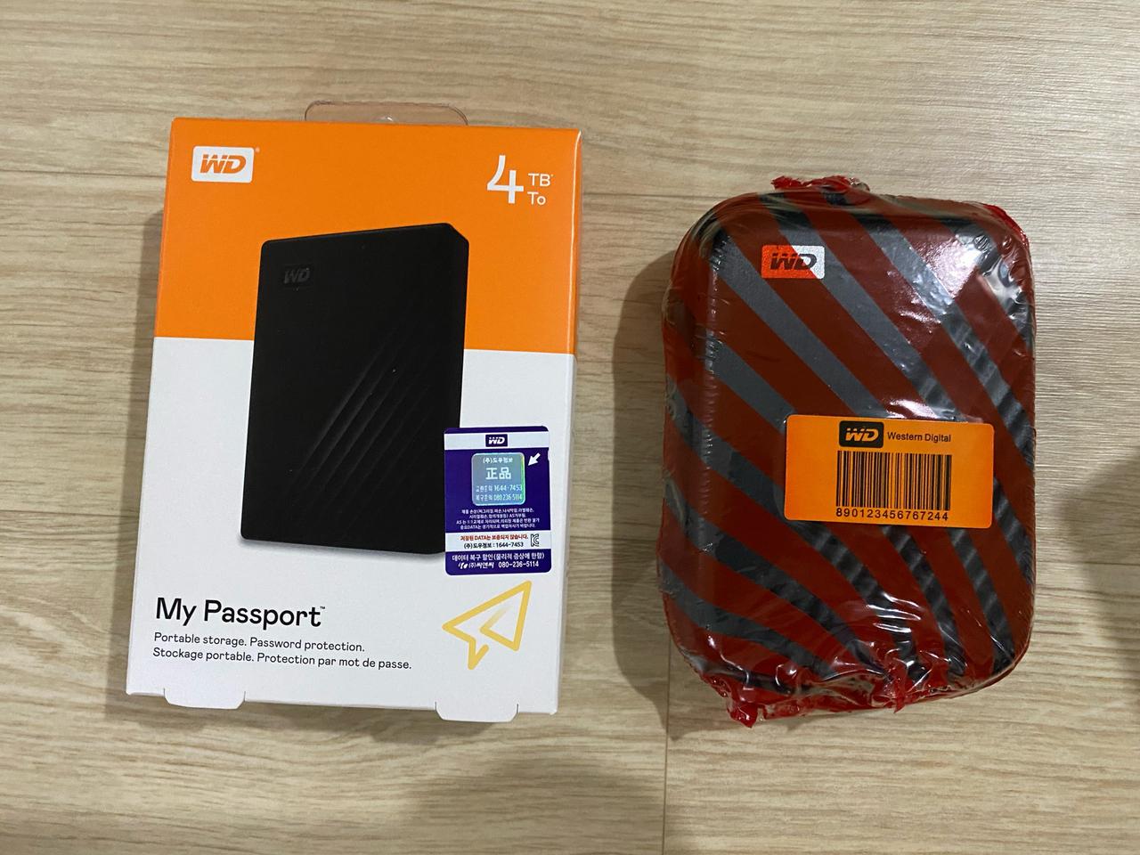 WD MyPassport 4TB 미개봉
