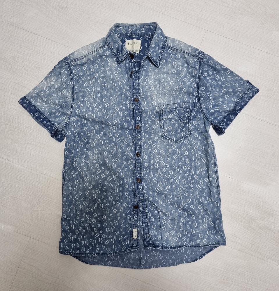 series; 시리즈 빈티지 워싱 그래픽 반팔 남방 셔츠 95