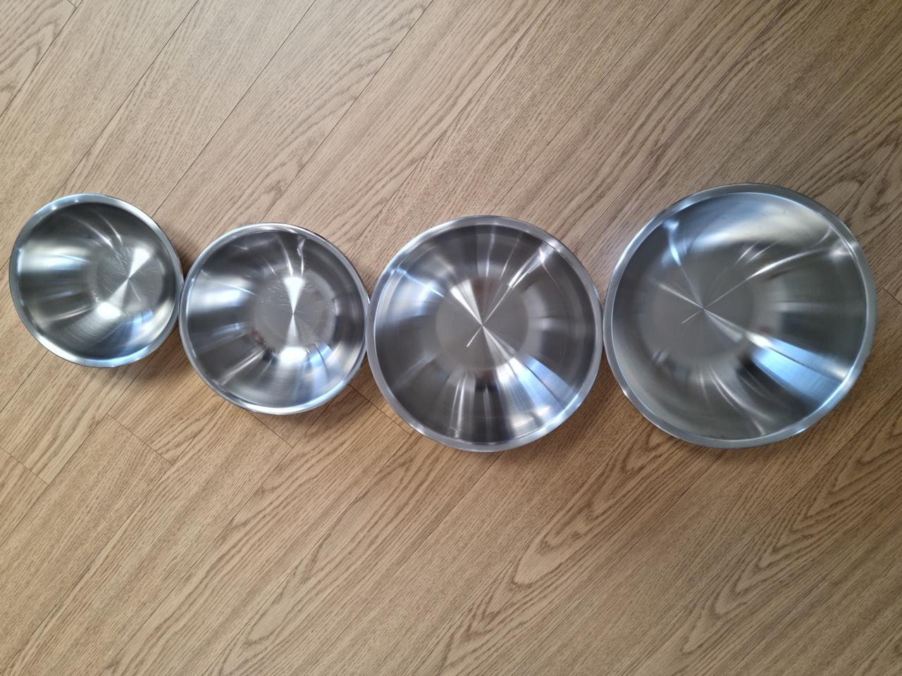 wmf 구르메 스텐 믹싱볼 4종