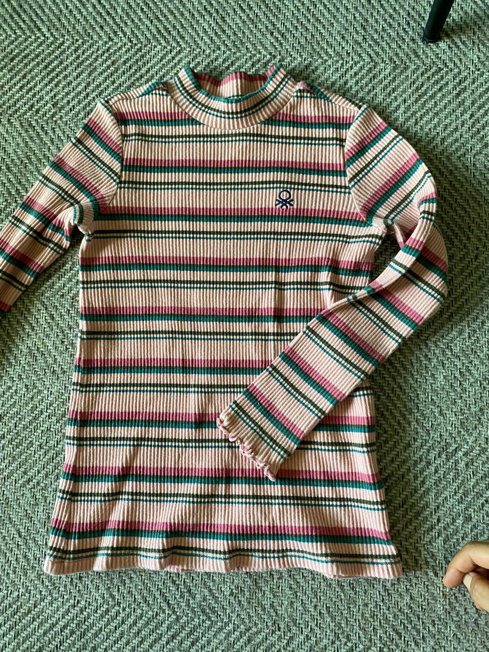 여아 반목폴라 티샤츠