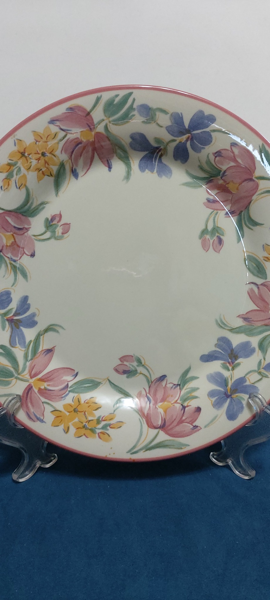 빈티지영국스태포드셔첼시대접시