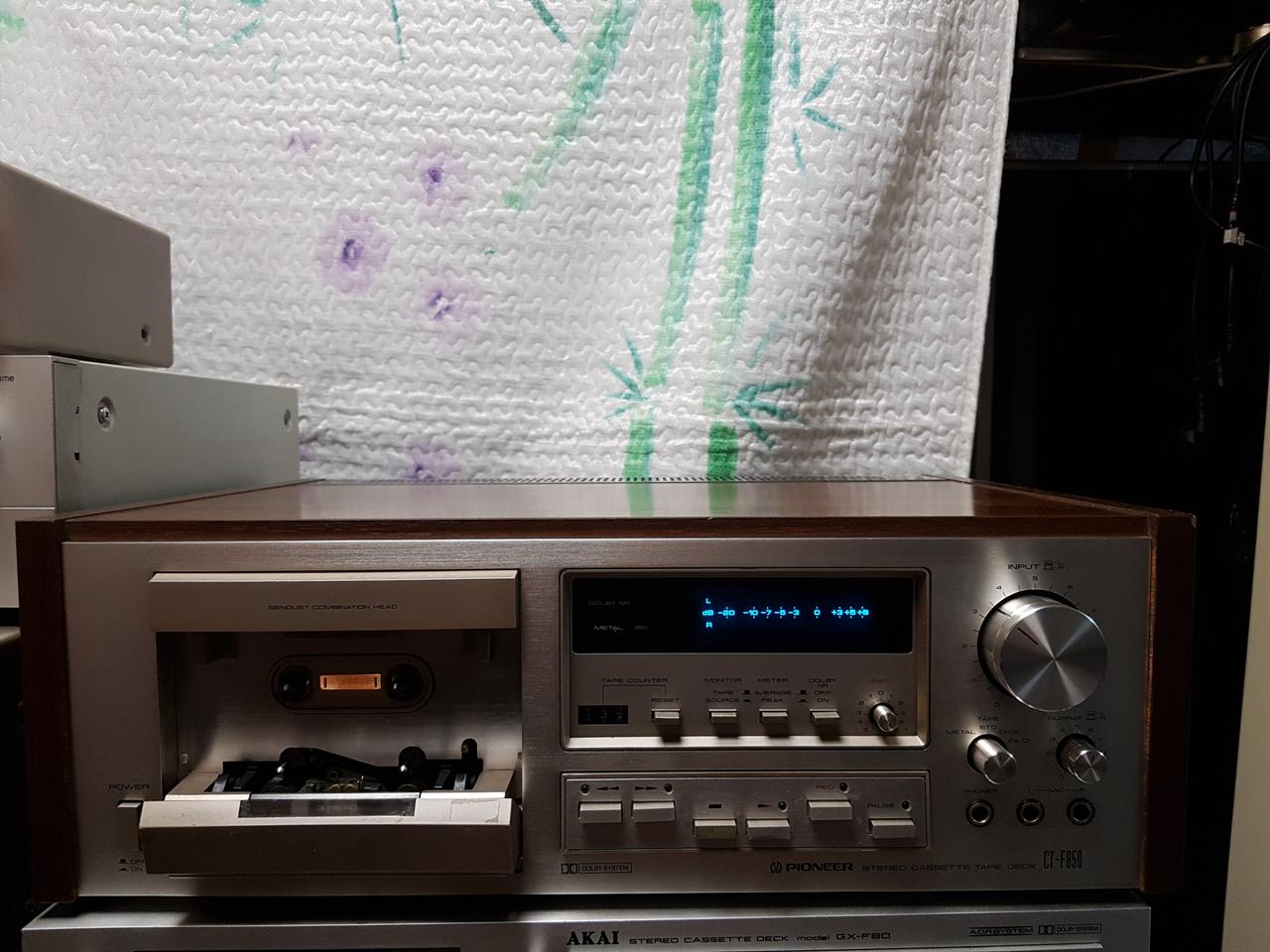 빈티지 파이오니아 데크 CT-F850