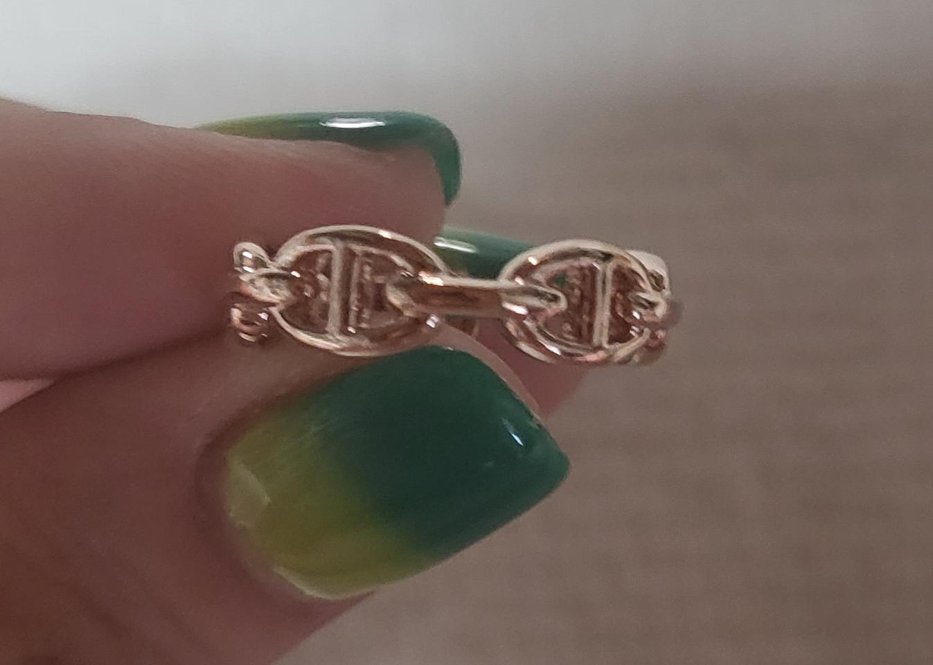 로즈골드 은반지