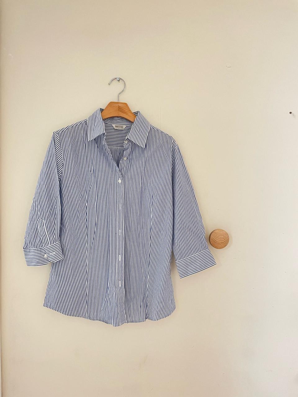 기본 스트라이프셔츠 여자