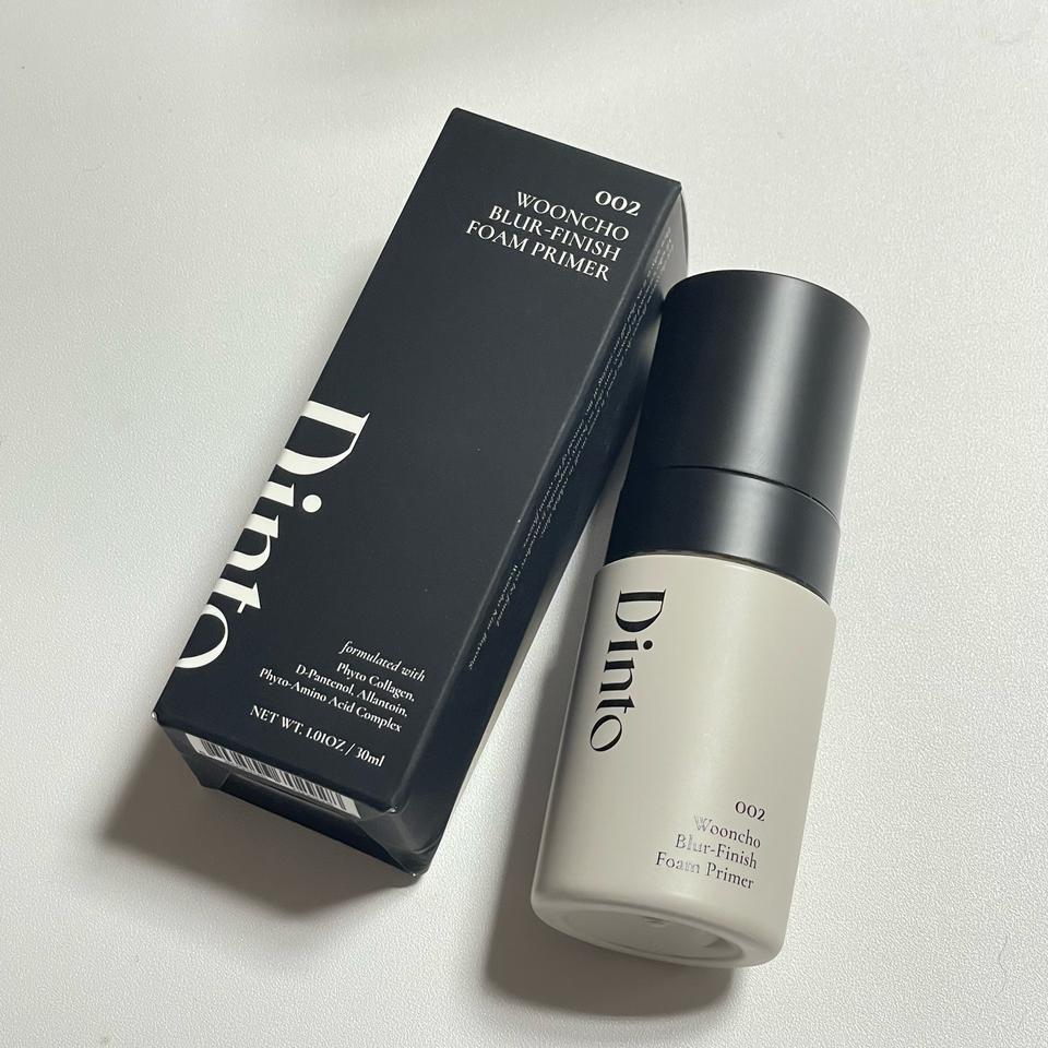 딘토 운초 블러피니쉬 폼프라이머 002 모공 블러 화장품정리중