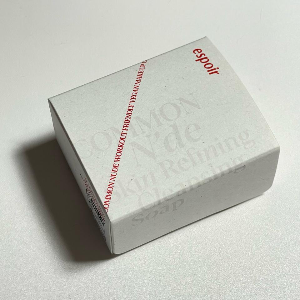 [새상품] 에스쁘아 커먼누드 스킨 리파이닝 클렌징 솝 비누 화장품정리중