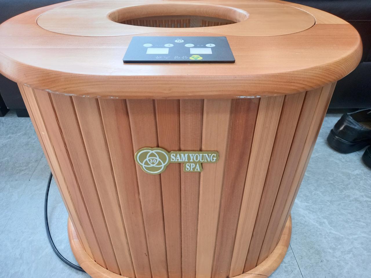 삼영스파 편백건식좌훈족욕기 /치질.전립선.요실금예방