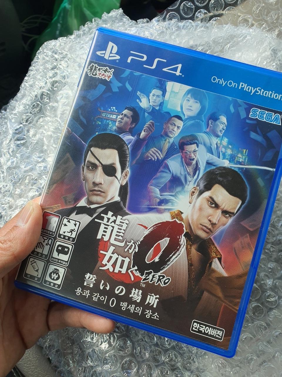 ps4 용과같이제로 팝니다