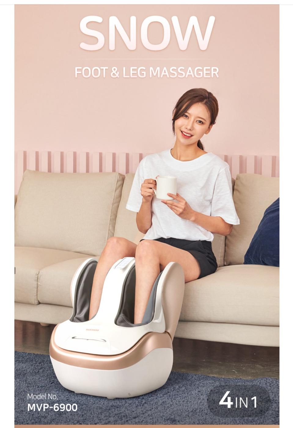 (전시품) 메디니스 스노우 다리안마기 종아리발 마사지기