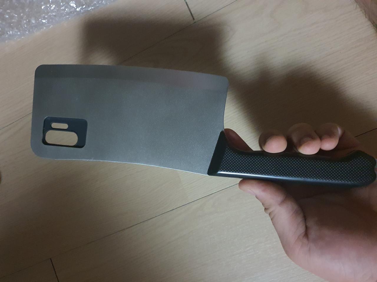 갤럭시 노트10+ 식칼폰케이스