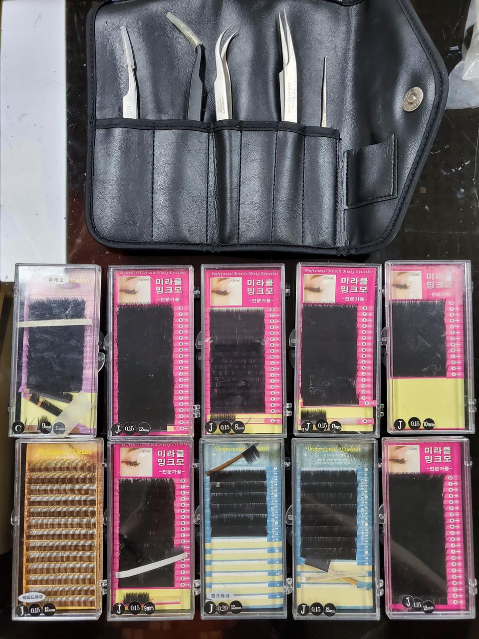 속눈썹연장재료셋트