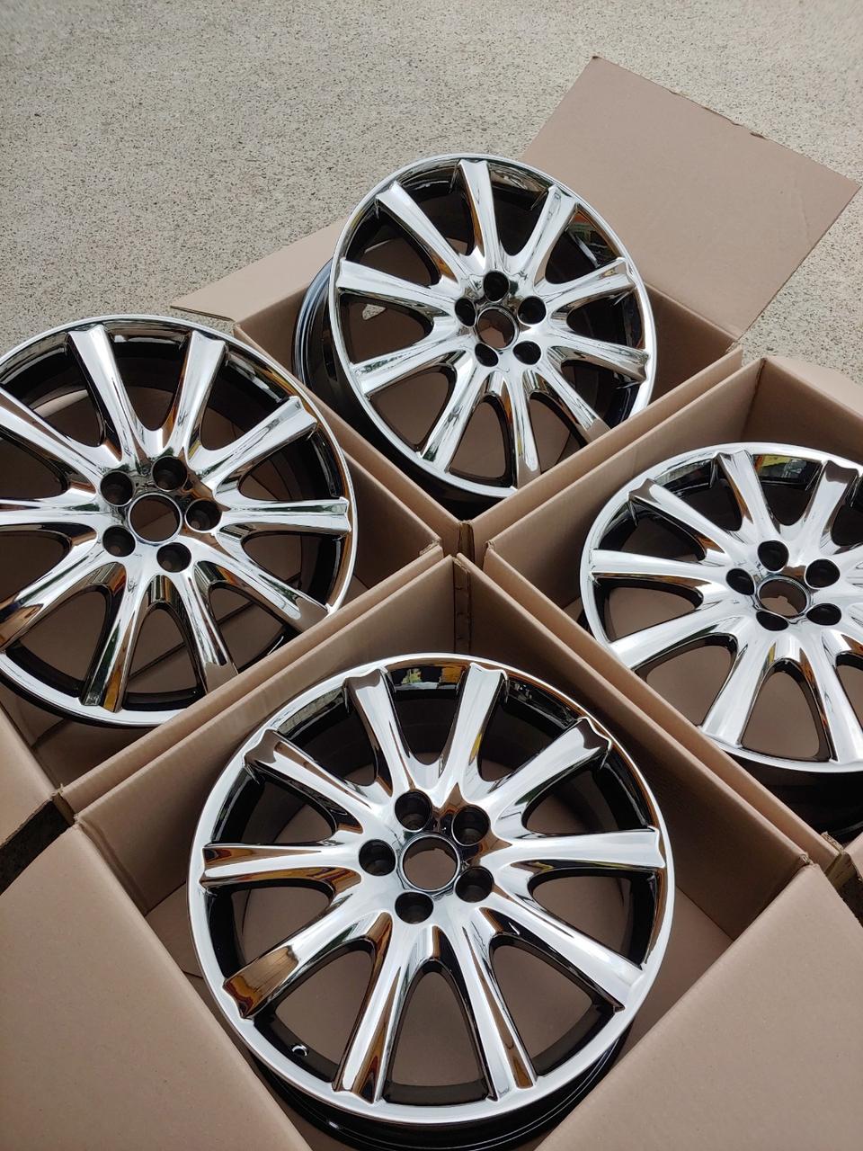 체어맨 19인치휠 화이트크롬 순정휠 전주 정읍 익산 군산중고휠