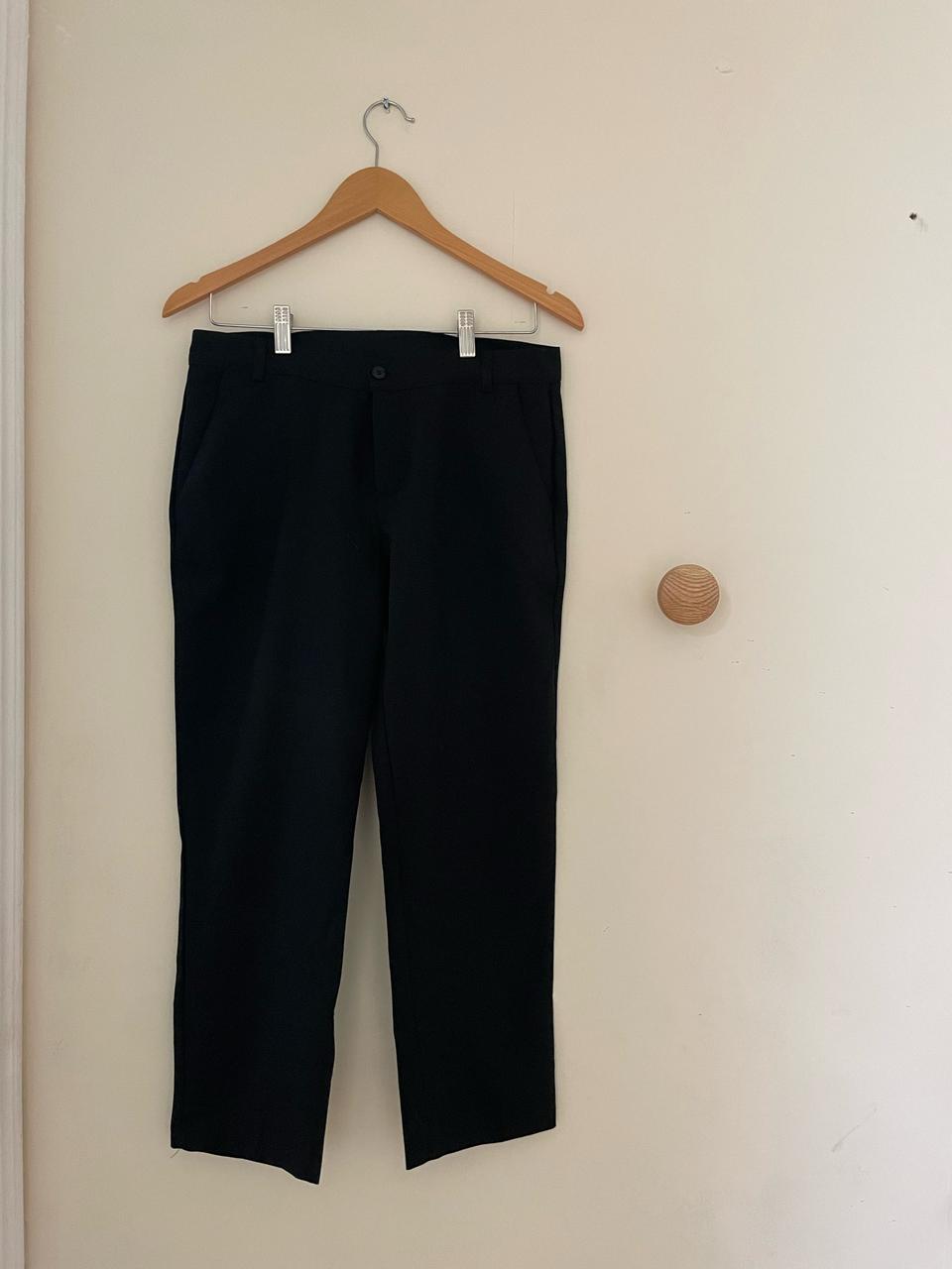 검정 슬랙스 고급핏