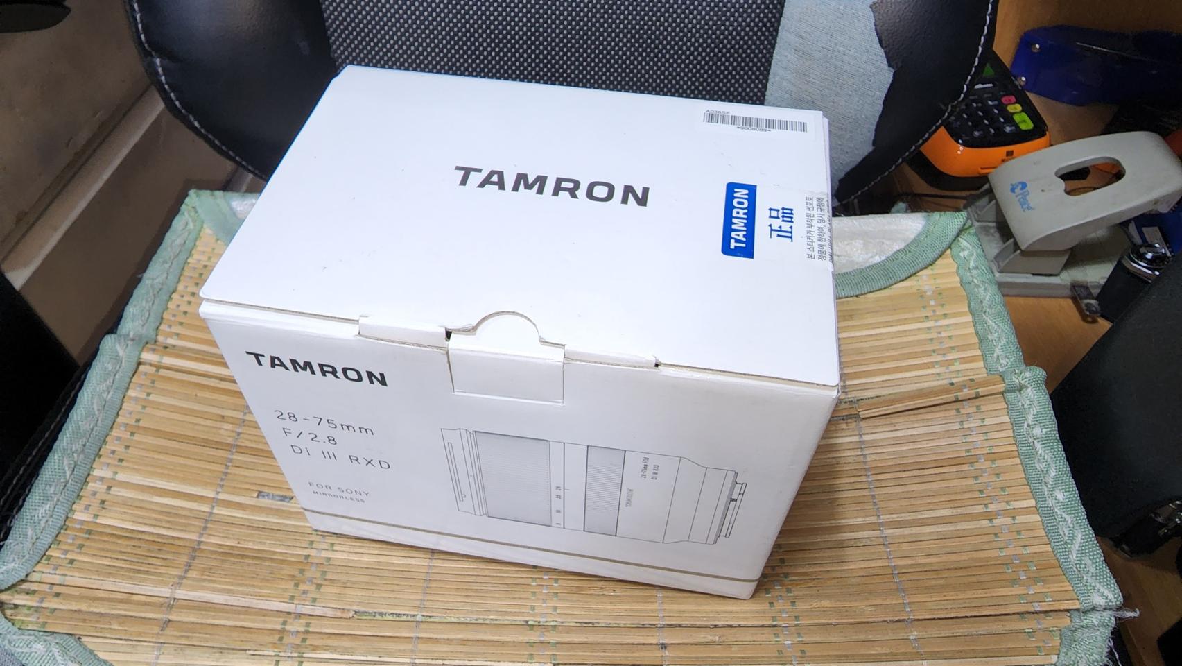 탑론정품28-75mmf2 8 소니미러리스용렌즈 판매합니다