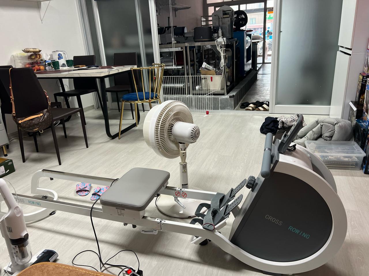 크로스올바디 로잉머신