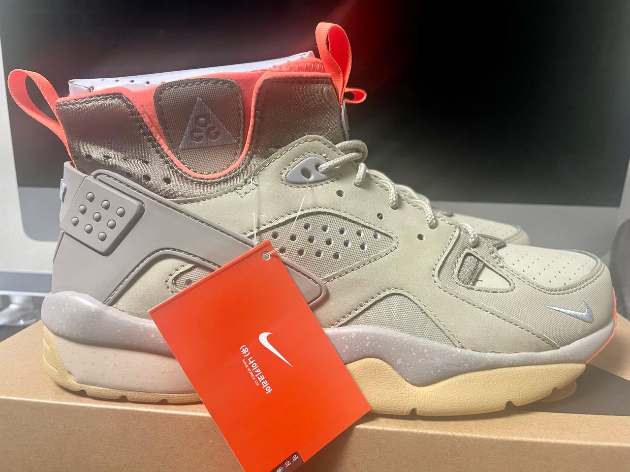 [285] 나이키 ACG 모와브 라임스톤 등산화 (새상품)