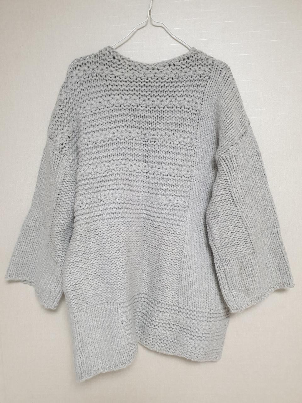 니트 롱티셔츠 원피스