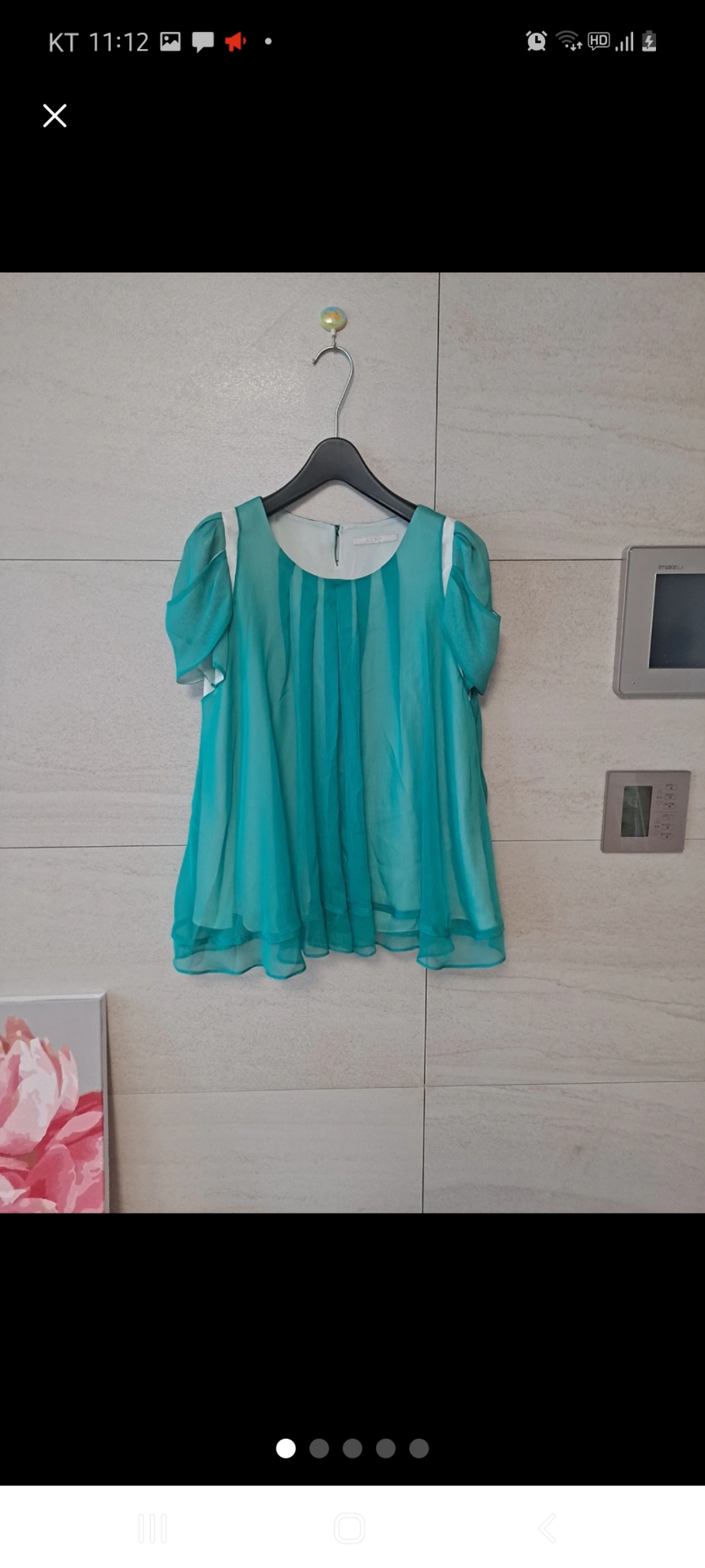 새상품]LYNN 쉬폰 블라우스